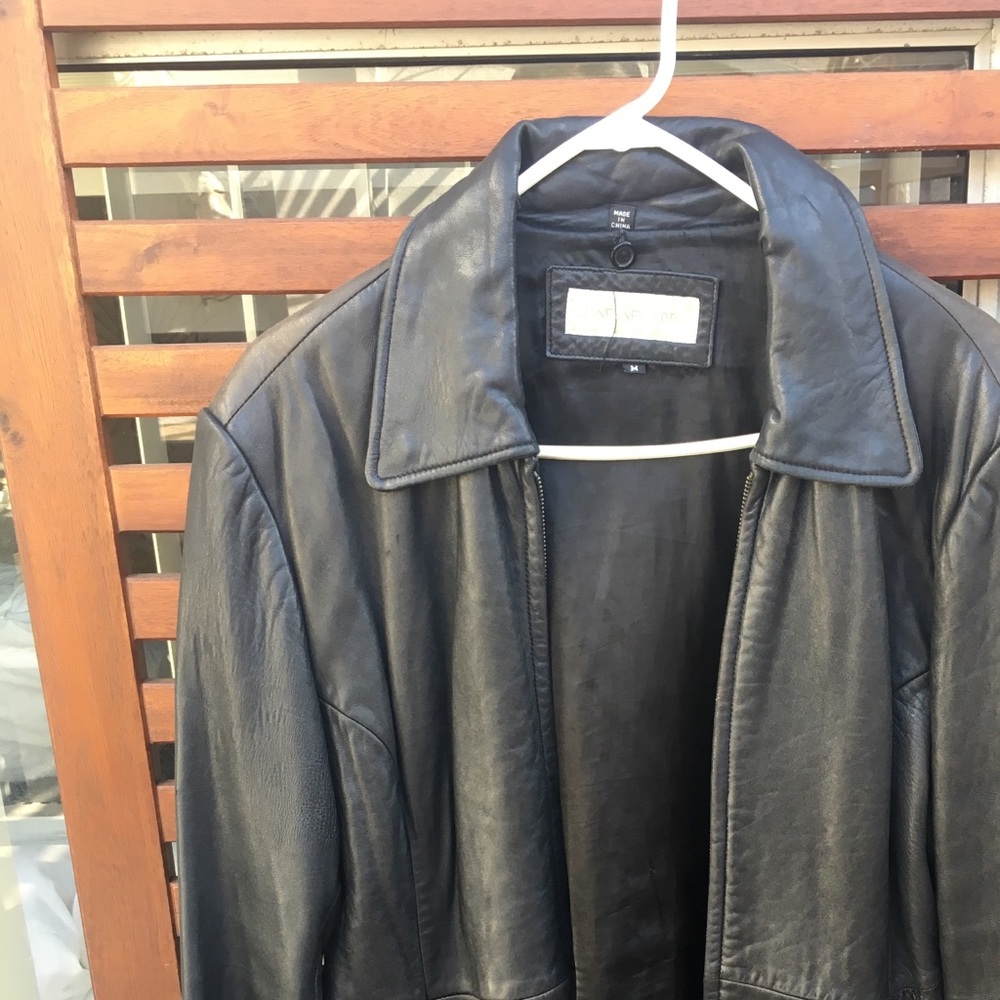 Soft Kid Leather Jacket